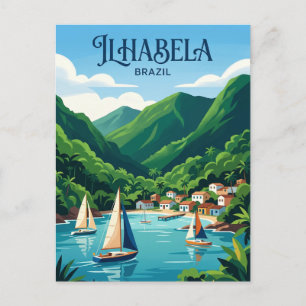 Ilhabela Brazil Postcard