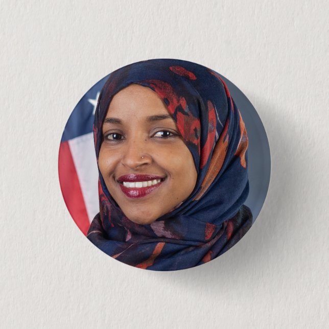 Ilhan Omar Button (Front)