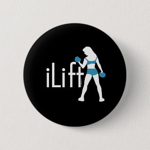 ilift - Woman 6 Cm Round Badge