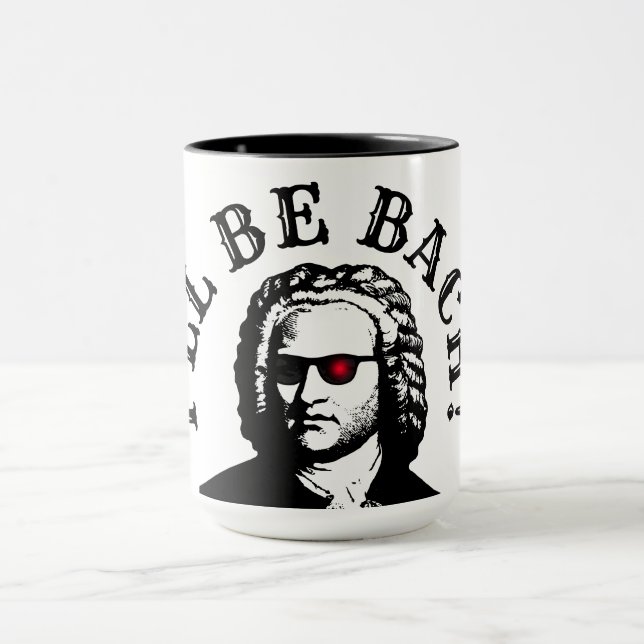 I'll be Bach! Mug (Center)