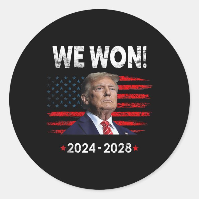 I'll Be Home For Christmas  Classic Round Sticker (Front)