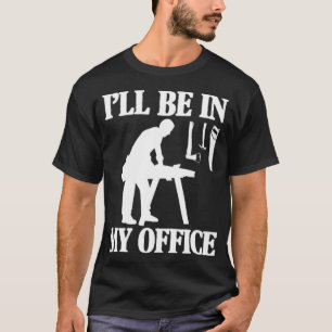 Ill Be In My Office custom  space bakery pirate bi T-Shirt