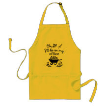 I'll Be in My Office Gardening Apron | Happy Roots