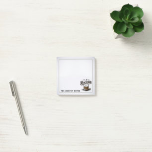 I'll Be in The Backyard Funny Bourbon Cigar Lover Post-it Notes