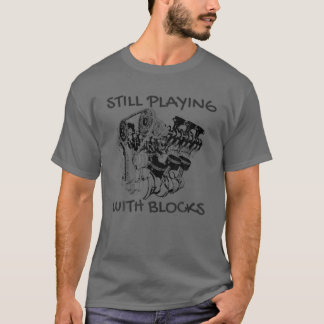 I'll Be In The Garage Car Mechanic Engineer Racing T-Shirt