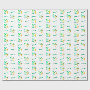I'll Be Six Going On Seven Just Watch Me Wrapping Paper