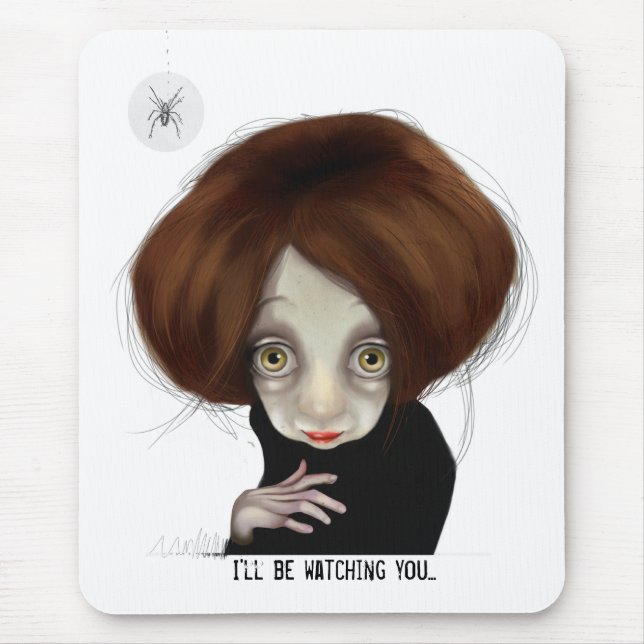 I'll be watching you mouse pad (Front)