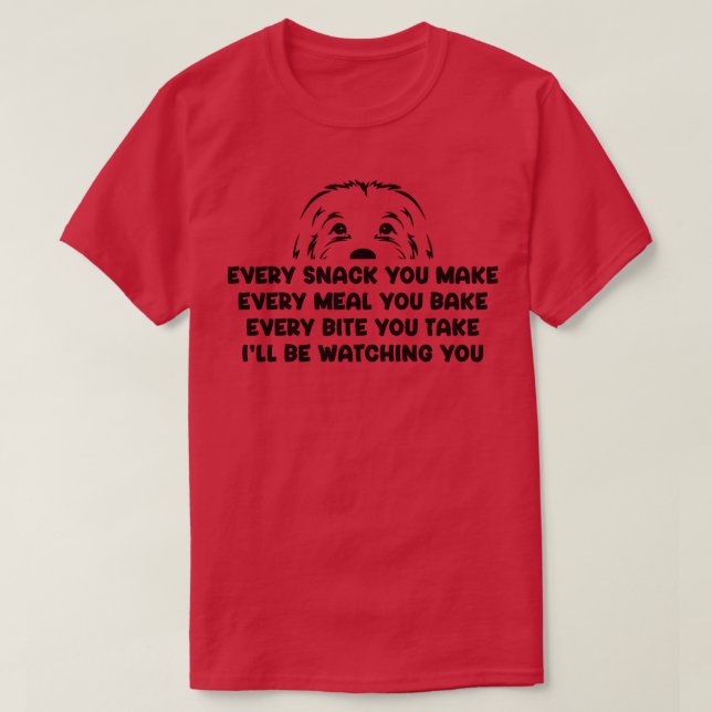 Ill Be Watching You T-Shirt (Design Front)