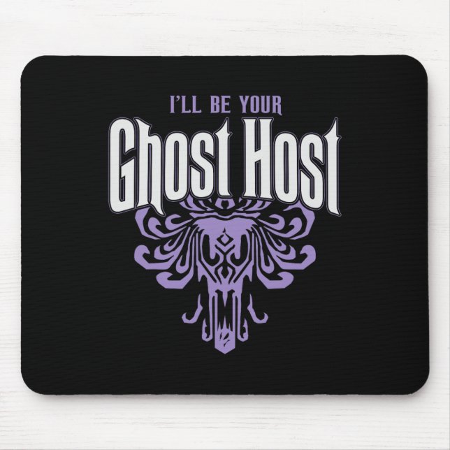 I'll Be Your Ghost Host Haunted Halloween Party 1  Mouse Pad (Front)
