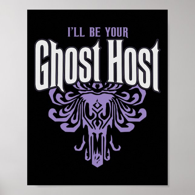 I'll Be Your Ghost Host Haunted Halloween Party 1  Poster (Front)