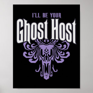 I'll Be Your Ghost Host Haunted Halloween Party Poster