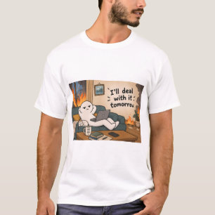 I'll Deal With It Tomorrow – Funny Procrastination T-Shirt