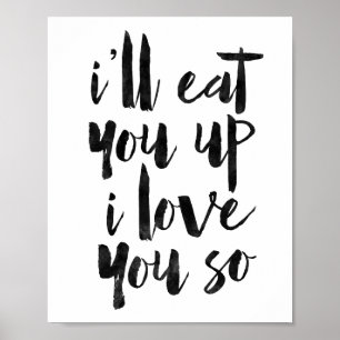 I'll Eat You Up I Love You So Poster