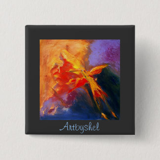 I'll Fly Away 15 Cm Square Badge