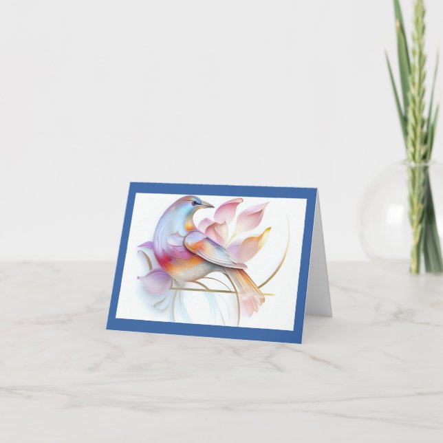 I'll Fly Away(3) Folded Note Card (Front)