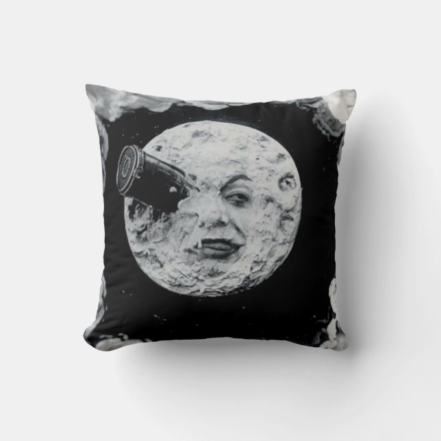 I'll Fly You to the Moon Cushion (Front)