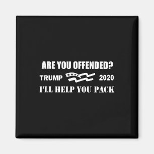 I'll Help You Pack - Trump Presidential Swag Magnet