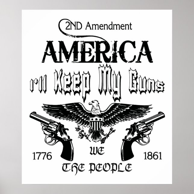 I'll Keep My Guns! Poster (Front)