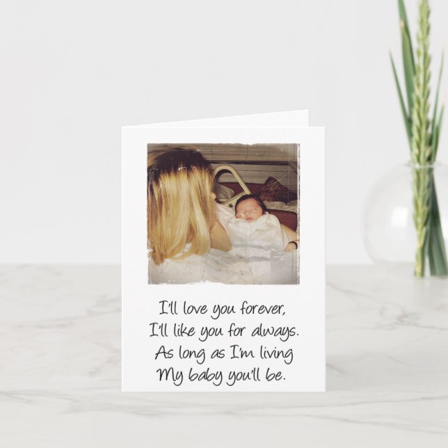 I'll Love You Forever Card (Front)