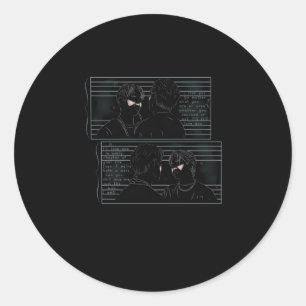 I'll Love You In Every Chapter Of Your Life. Even Classic Round Sticker