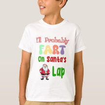 I'll Probably Fart On Santas Lap Funny Groovy Xmas