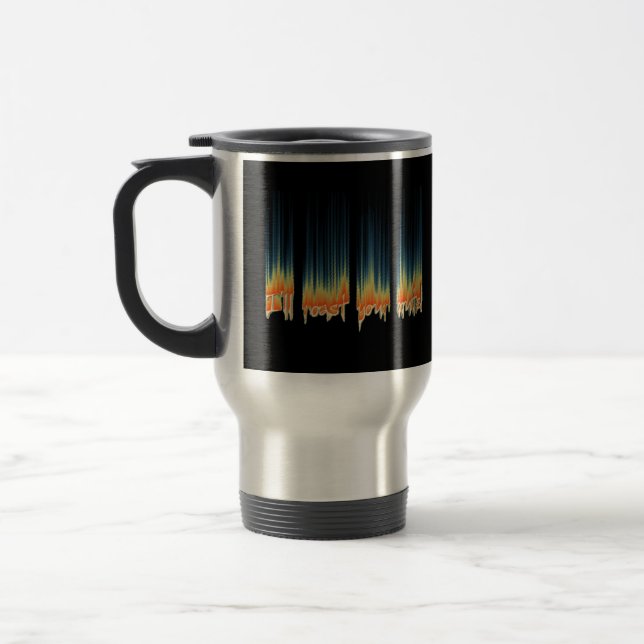 I'll Roast Your Nuts Travel Mug (Left)