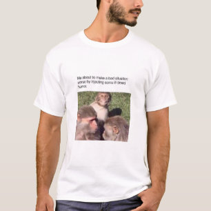 Ill-timed humour T-shirt