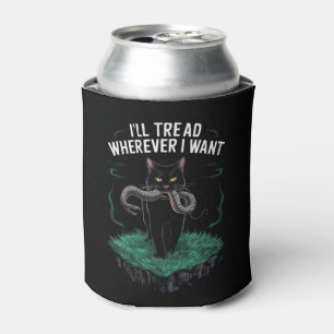 I'll Tread Wherever I Want Funny Cat lover Can Cooler