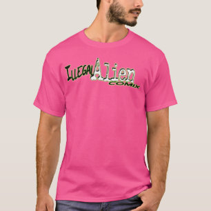 Illegal Alien Comix Logo T-Shirt