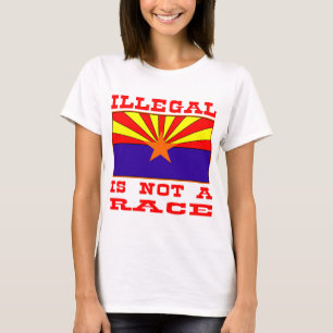 Illegal Is Not A Race T-Shirt