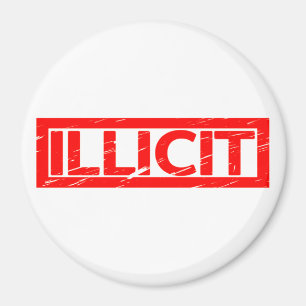 Illicit Stamp Magnet