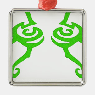 Illidan Rune Design Metal Tree Decoration