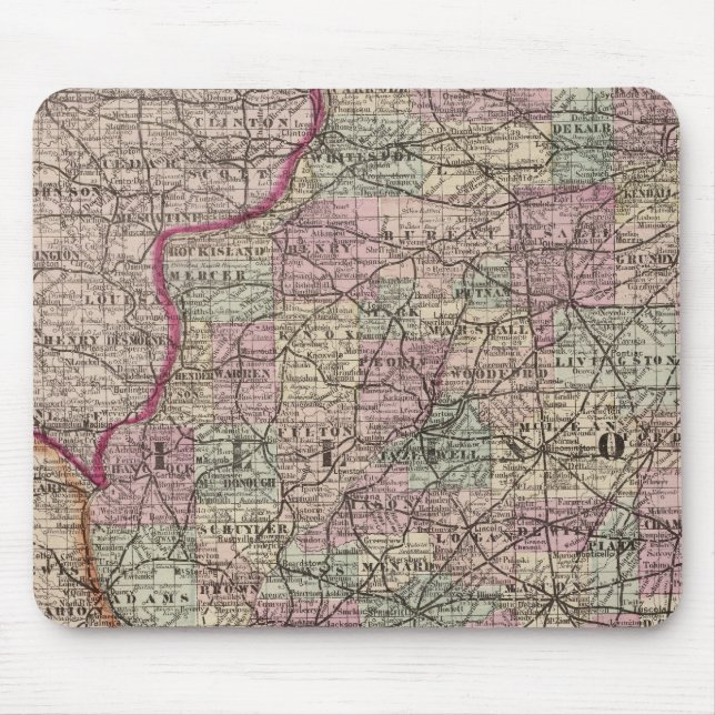 Illinois 10 mouse pad (Front)