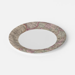 Illinois 10 paper plate