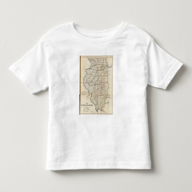 Illinois 13 toddler T-Shirt (Front)