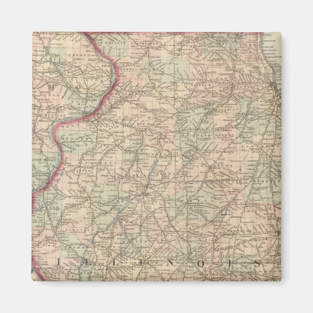 Illinois 2 magnet (Front)