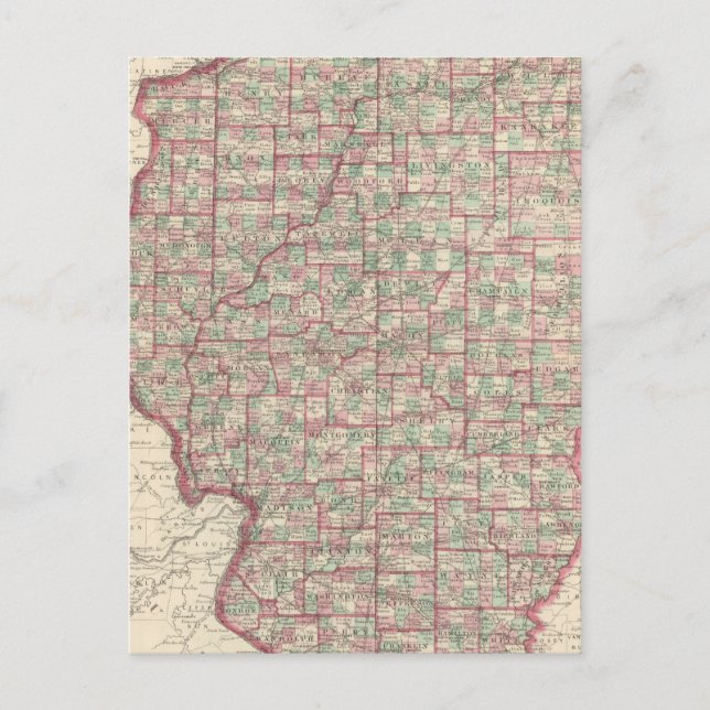 Illinois 3 postcard (Front)