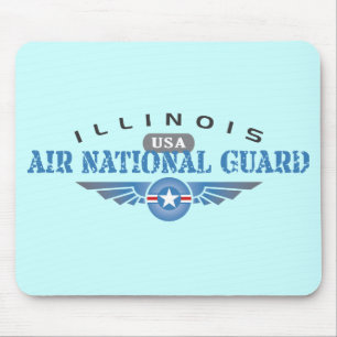 Illinois Air National Guard - USA Mouse Pad