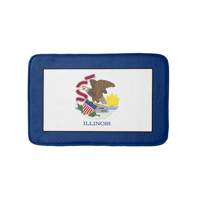 Illinois Bath Mat (Front)