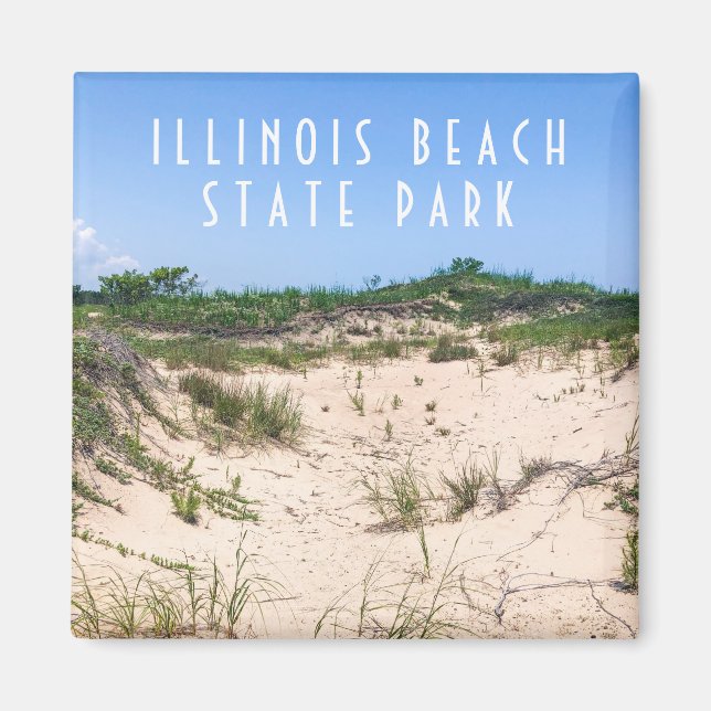 Illinois Beach State Park Magnet (Front)