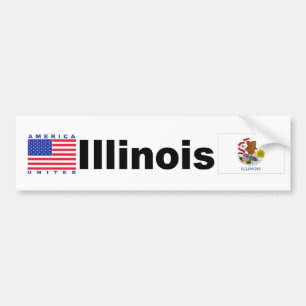 Illinois Bumper Sticker
