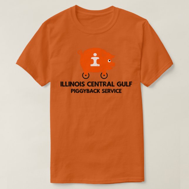 Illinois Central Gulf T-Shirt (Design Front)