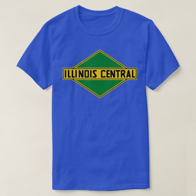 Illinois Central Railroad  T-Shirt (Design Front)