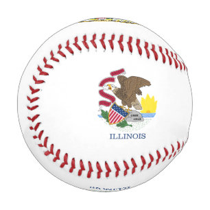 Illinois flag baseball