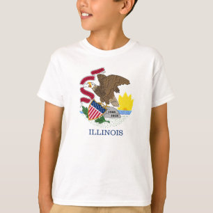 Illinois flag T-Shirt