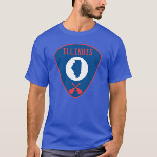 Illinois Guitar Pick T-Shirt