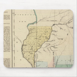 Illinois in 1822 mouse pad