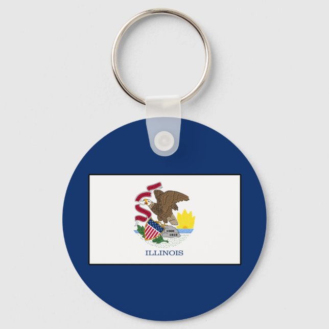 Illinois Key Ring (Front)