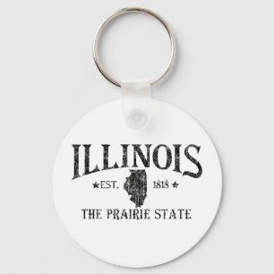 Illinois Key Ring