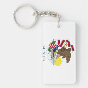 Illinois Key Ring